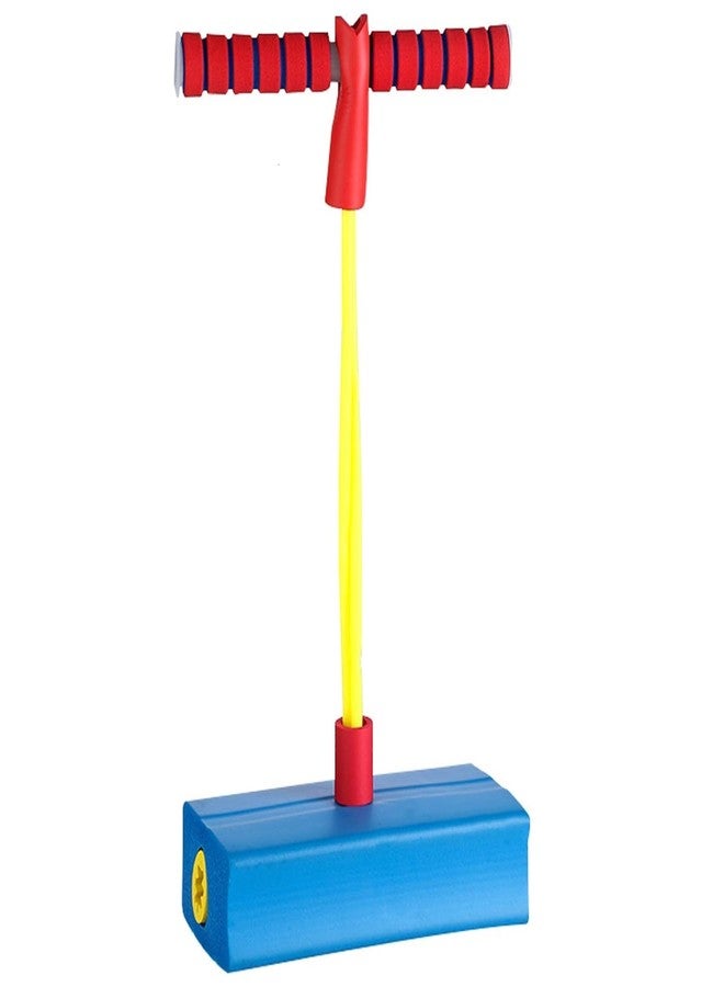 Fruhrer ألعاب عصا القفز للأولاد والبنات، عصا قفز إسفنجية للأطفال، هدايا وألعاب خارجية، مناسبة للأطفال الصغار من عمر 3 سنوات فما فوق، ألعاب حديقة، هدايا للأولاد والبنات | عصا القفز تصدر أصوات فرقعة (متعددة الألوان) - Image 1